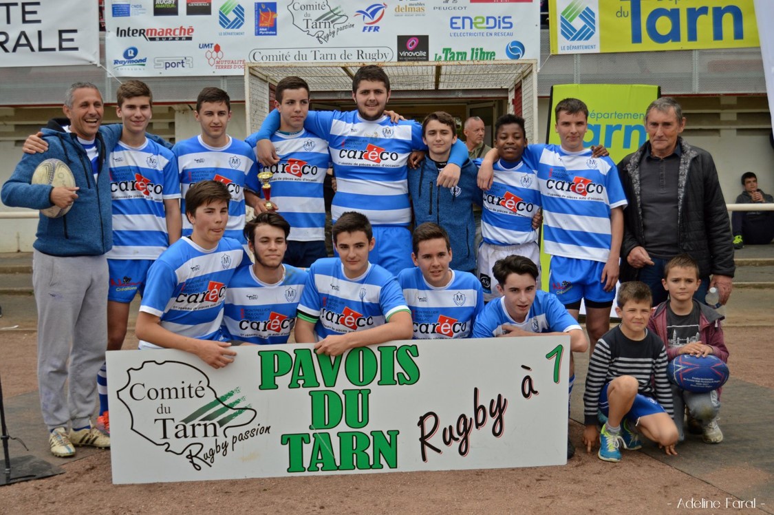 Challenge Gentlemen Rugby, lauréat 2018 M16 : Montredon-Labessonnie
