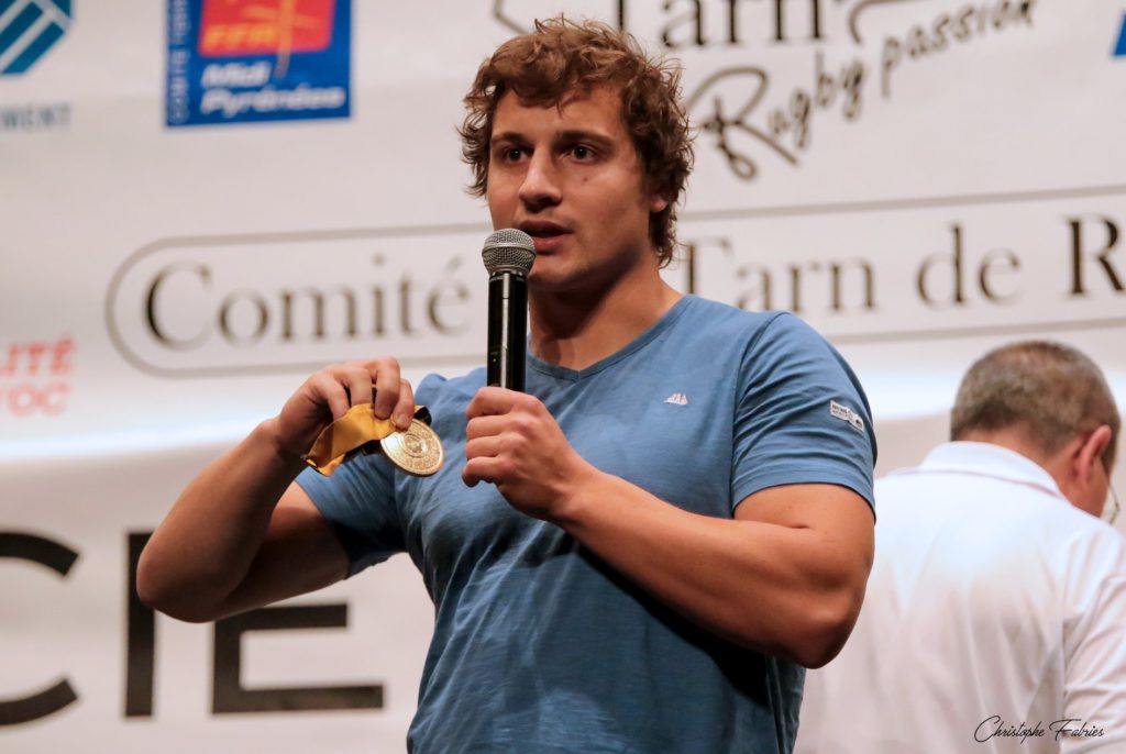 Remise médaille du Comité à Florian Vialelle