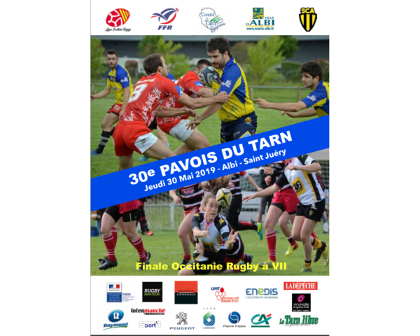 Pavois du Tarn : La fête du rugby à Albi et Saint-Juéry le 30 Mai !