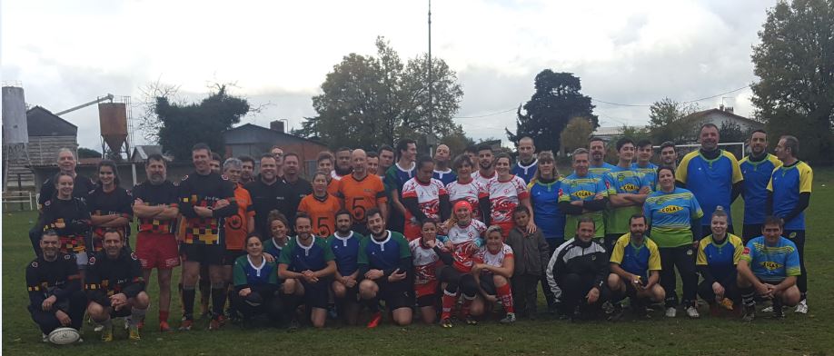 Rugby à V : Premier tournoi à Mirandol