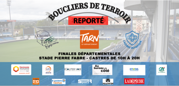 Les Boucliers de terroir et le tournoi Pierre Astié reportés