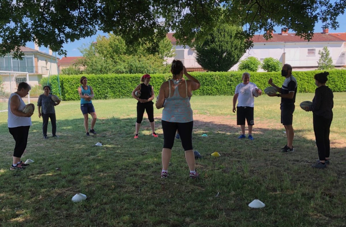 Printemps du rugby : première journée sous le signe du Rugby Santé.