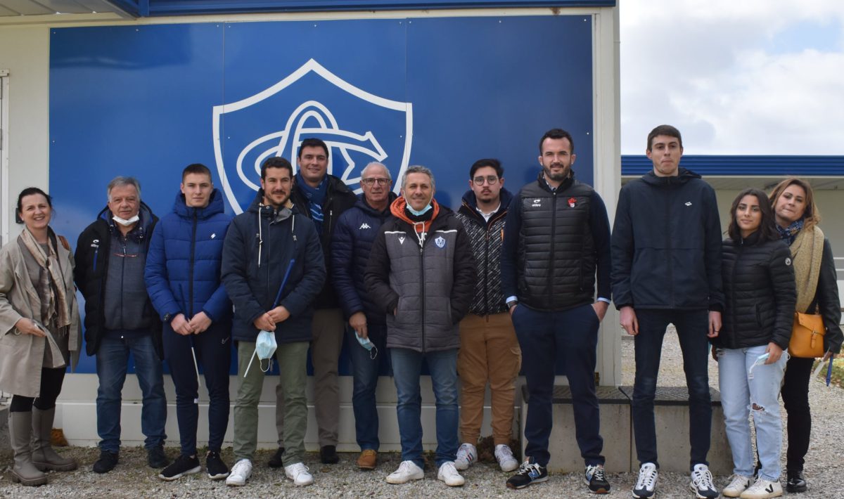 Les Lauréats du rugby amateur en visite au CO