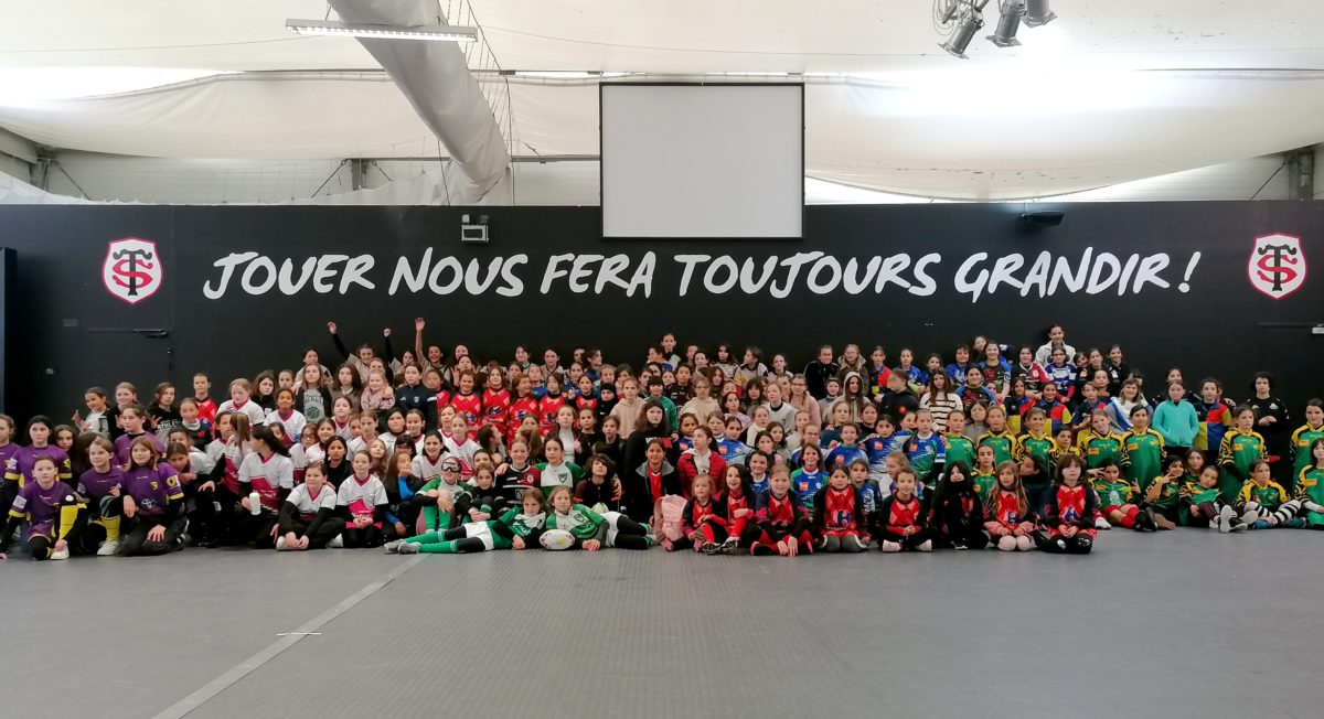 Journée rugby à Toulouse pour les M12 Filles
