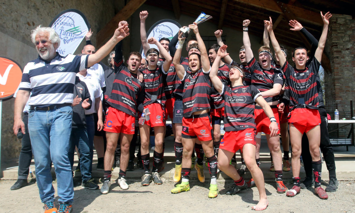 Rugby à 7 : Aviron Castrais et Rabastens Champions du Tarn