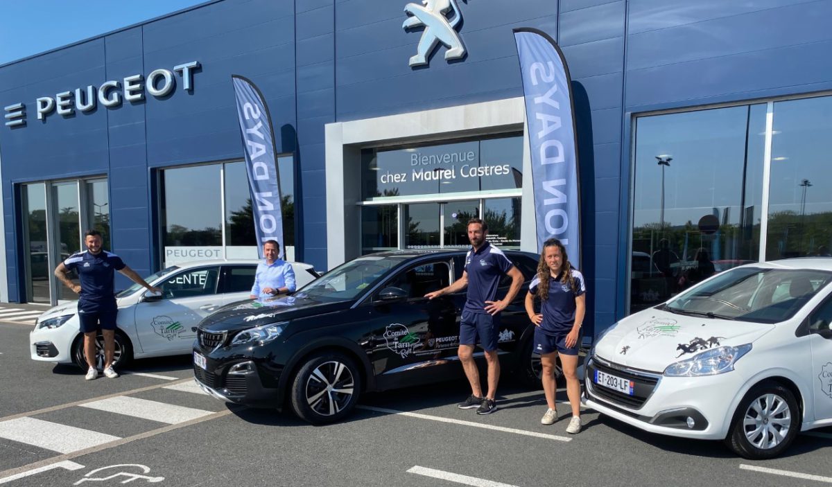 Mécénat : le Comité roule avec Peugeot-Maurel