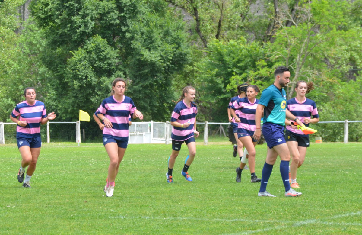 Seven : les M18 filles sur le podium du Lagarde