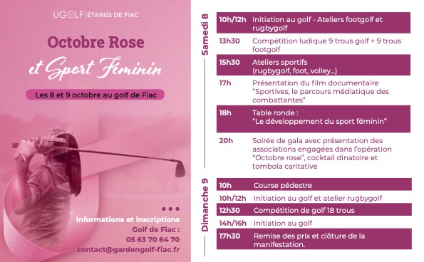 Programme oct rose