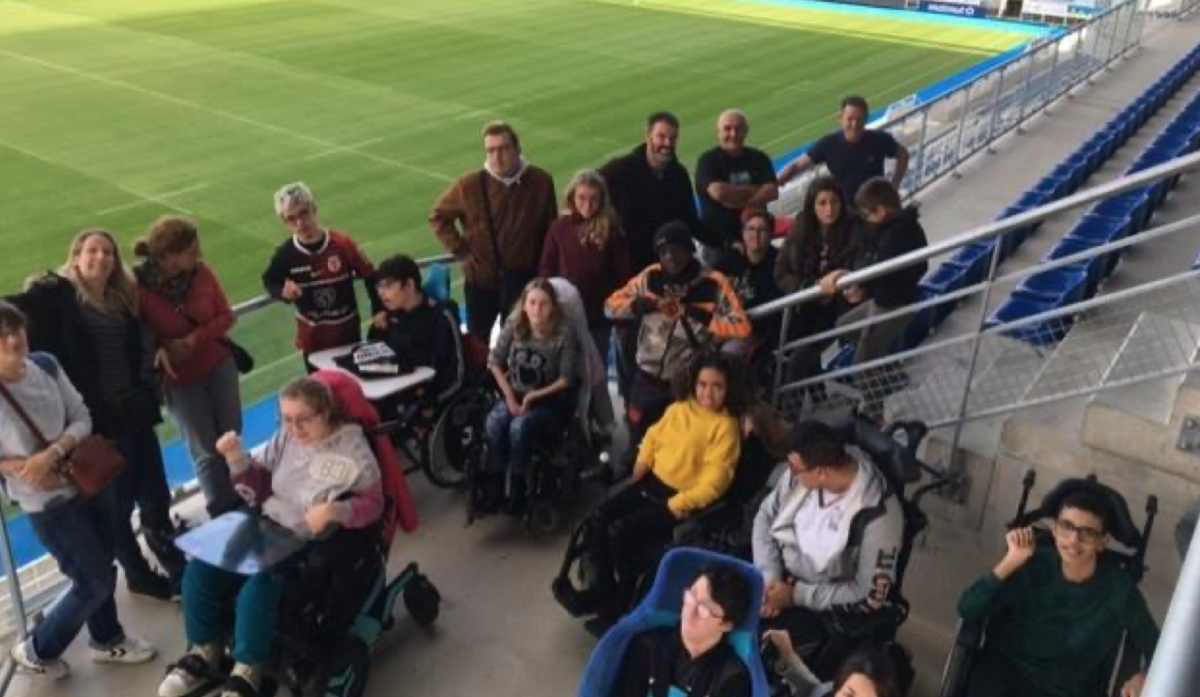 Handicap : l’ASEI en visite au Castres Olympique