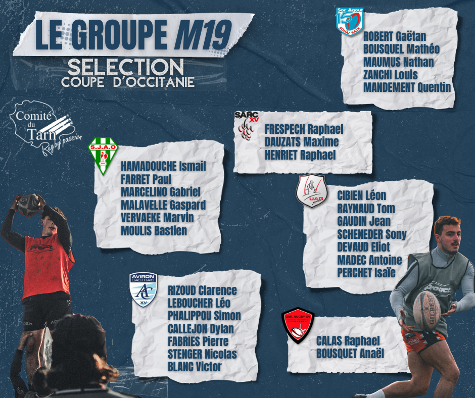 Sélection M19 FB