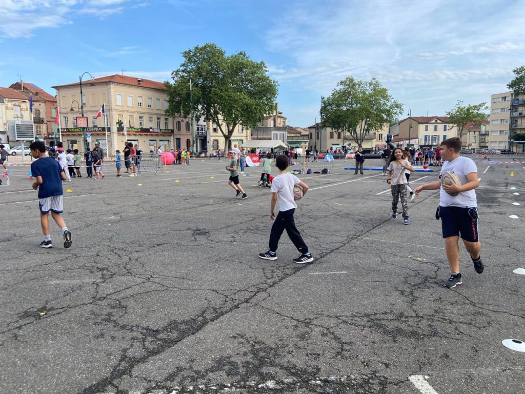 Journée Olympique à Carmaux