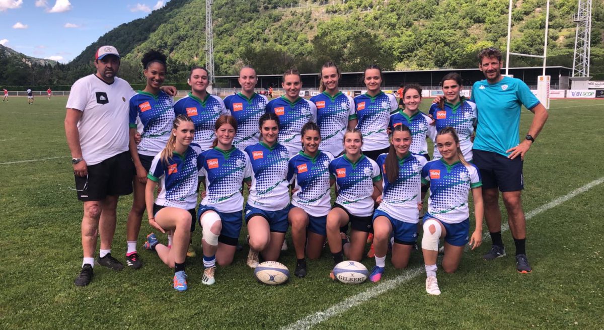 Seven : les M18 filles sur le podium du Lagarde