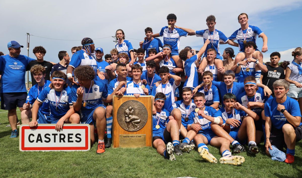 Les cadets du CO Champions de France Gaudermen