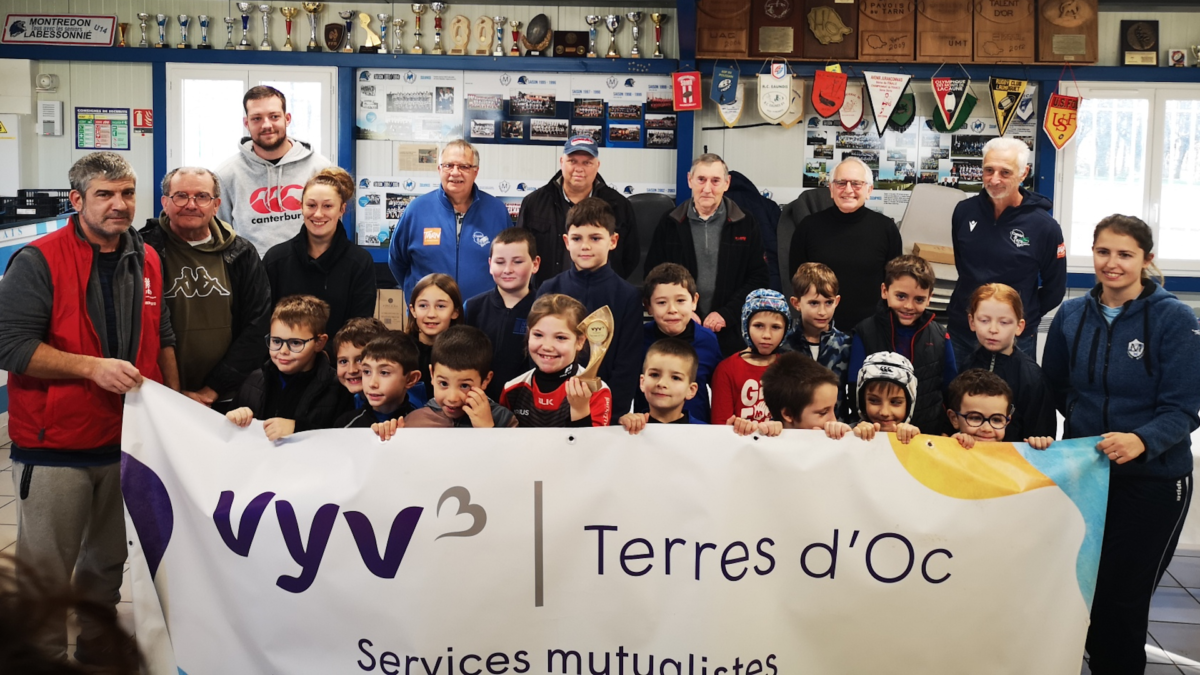 VYV 3 Terre d’Oc récompense l’engagement de l’Olympique Montredonnais