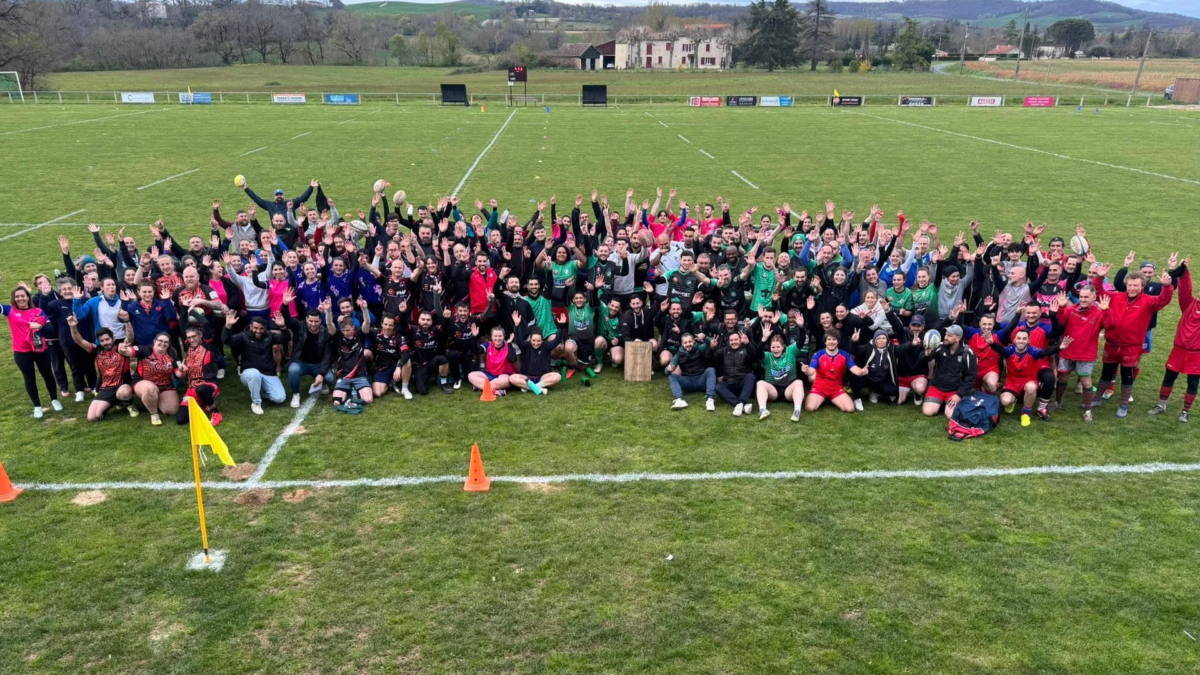 Rugby Loisir à 5 : belle édition pour le tournoi des Bridous !