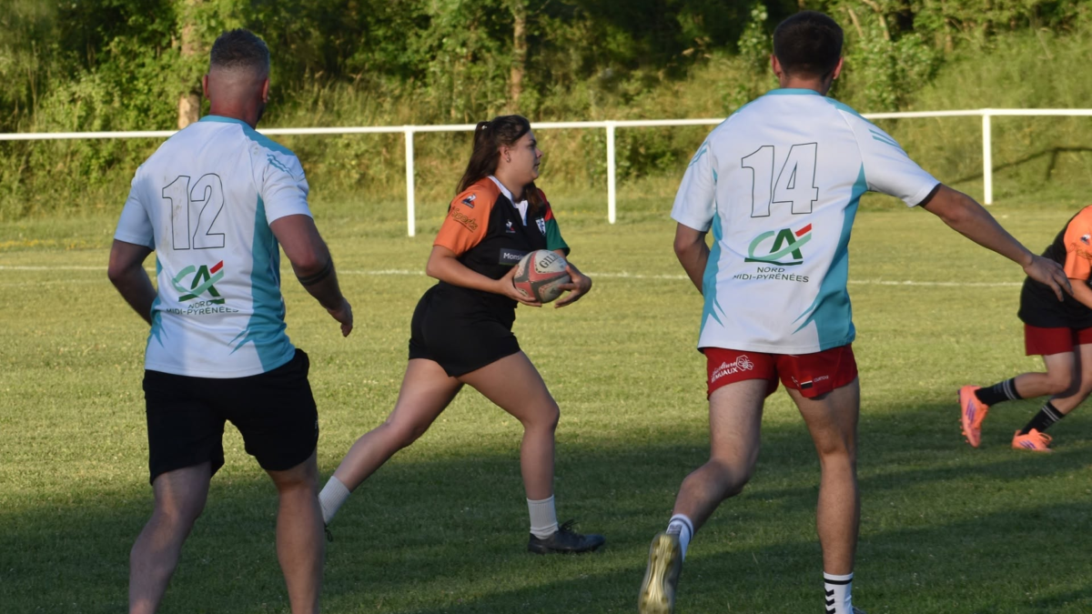 Tournoi annuel Rugby Loisir inter-entreprise à Cagnac